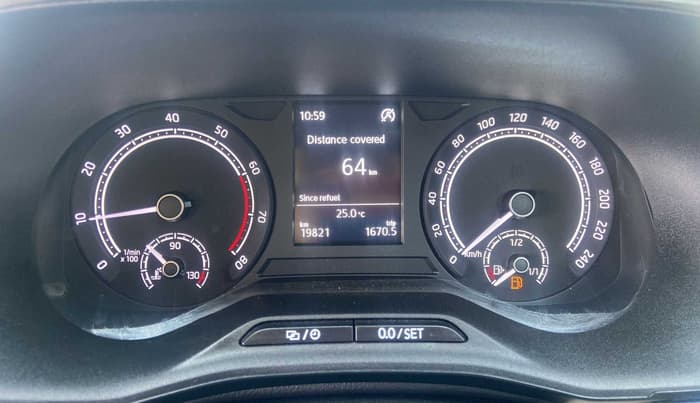 2022 Skoda SLAVIA AMBITION 1.0L TSI MT, Petrol, Manual, 19,819 km, Odometer Image