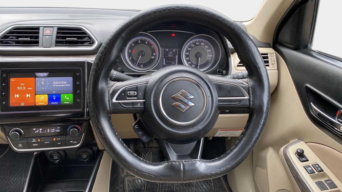 2022 Maruti Dzire ZXI CNG, CNG, Manual, 25,549 km, Steering Wheel Close Up