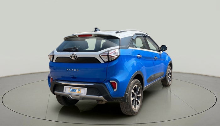 2020 Tata NEXON XZA PLUS (O) PETROL DUAL TONE, Petrol, Automatic, 37,559 km, Right Back Diagonal