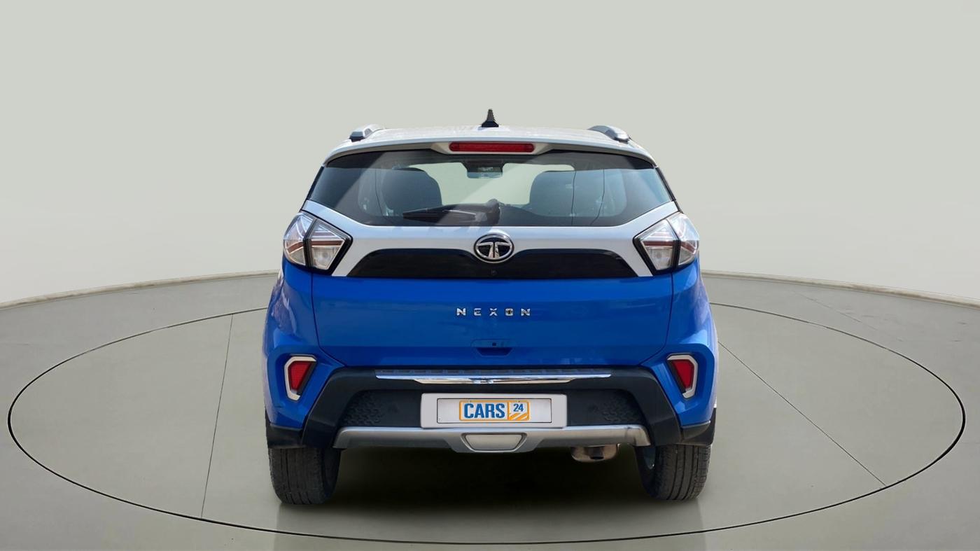 2020 Tata NEXON XZA PLUS (O) PETROL DUAL TONE, Petrol, Automatic, 37,559 km, Back/Rear