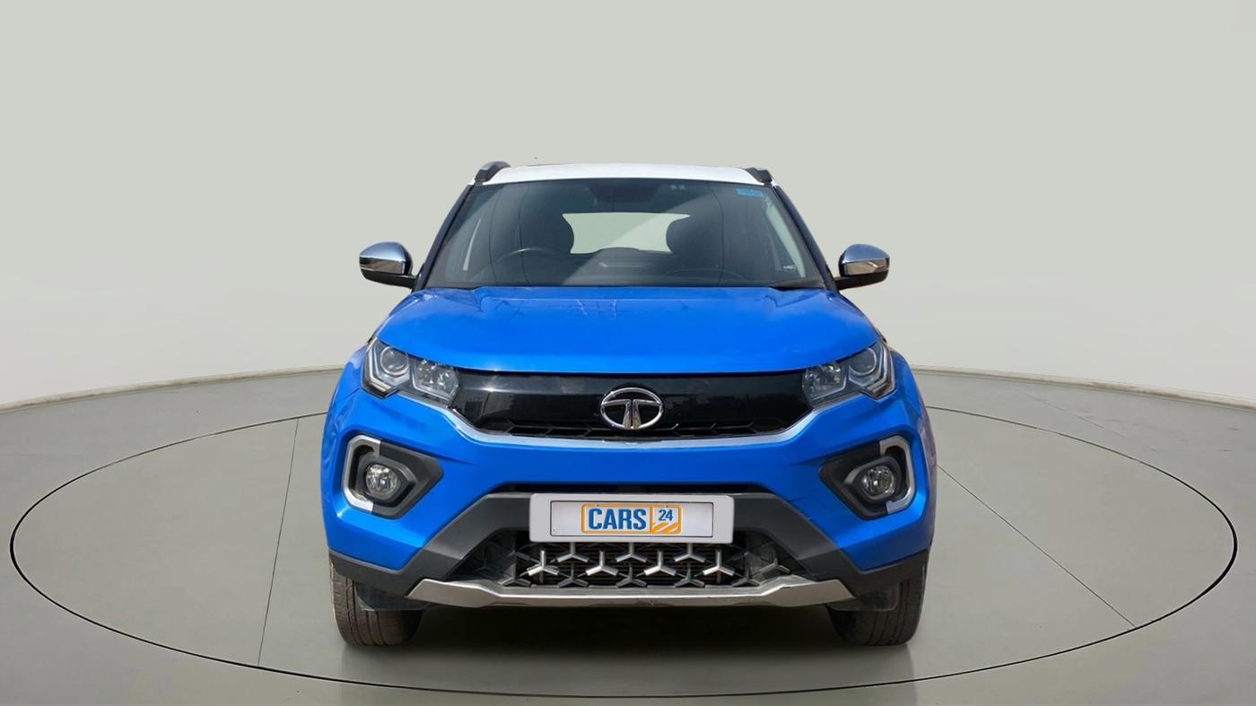 2020 Tata NEXON XZA PLUS (O) PETROL DUAL TONE, Petrol, Automatic, 37,559 km, Front