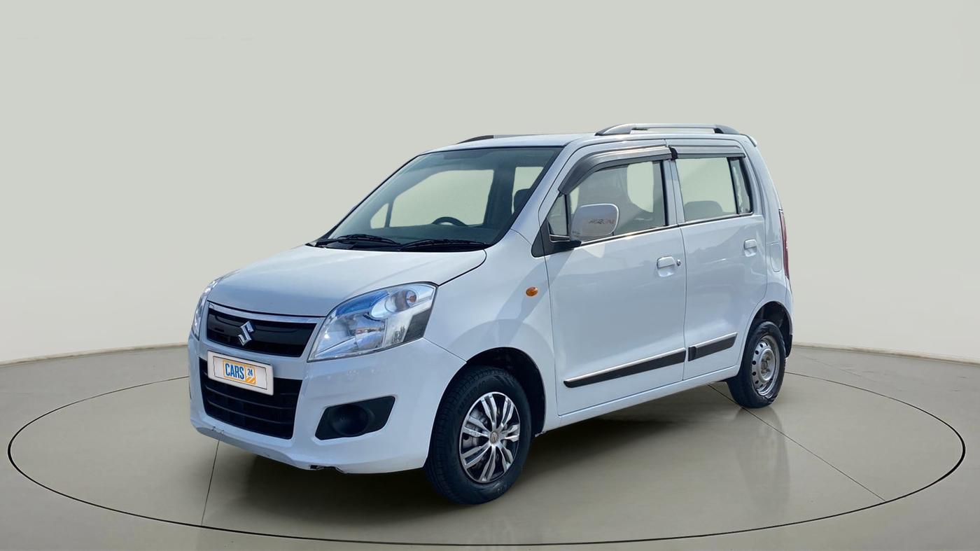 2015 Maruti Wagon R 1.0 LXI, Petrol, Manual, 85,165 km, Left Front Diagonal