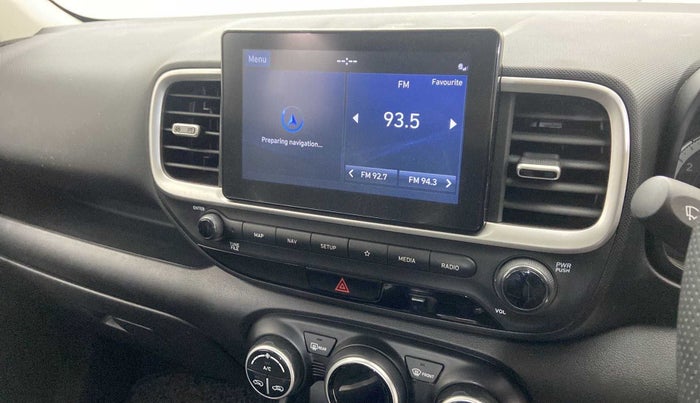 2021 Hyundai VENUE SX PLUS 1.0 TURBO DCT, Petrol, Automatic, 28,869 km, Infotainment system - GPS Card not working/missing