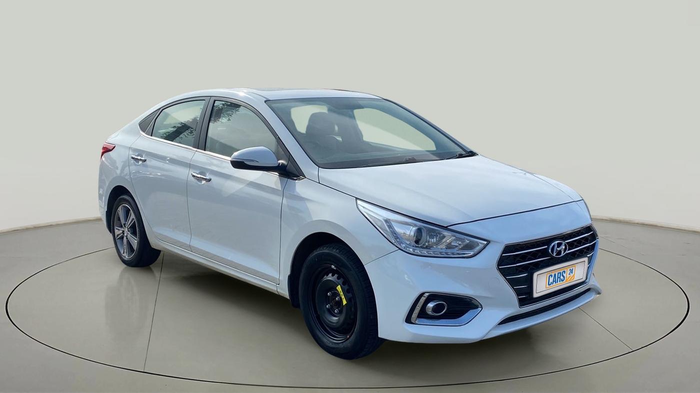 2018 Hyundai Verna 1.6 VTVT SX O, Petrol, Manual, 62,011 km, Right Front Diagonal