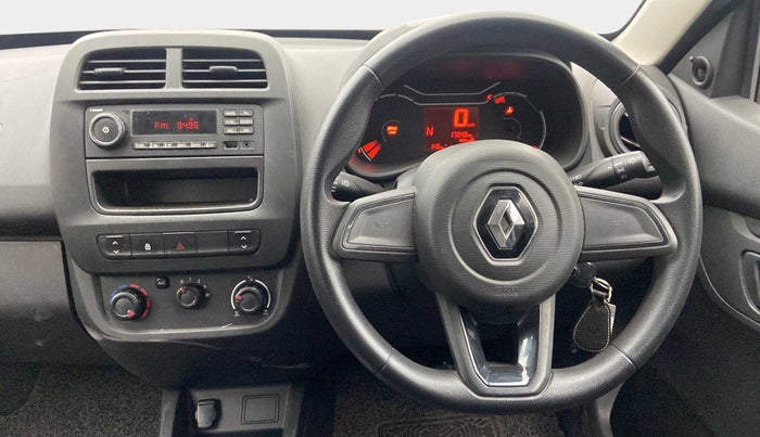 2020 Renault Kwid RXL 1.0 AMT, Petrol, Automatic, 17,912 km, Steering Wheel Close Up