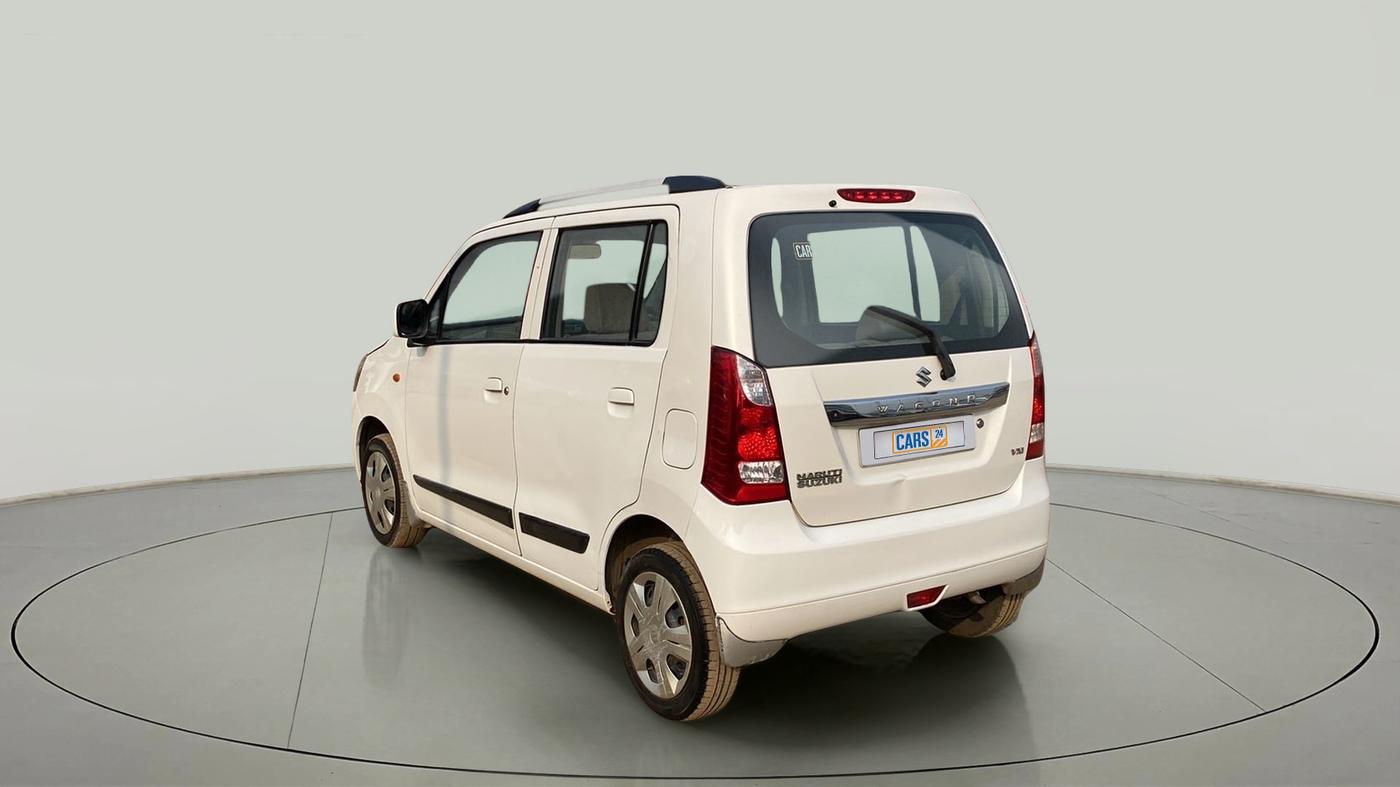 2015 Maruti Wagon R 1.0 VXI (O) AMT, Petrol, Automatic, 44,016 km, Left Back Diagonal