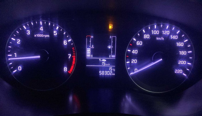 2017 Hyundai Elite i20 MAGNA 1.2, Petrol, Manual, 58,247 km, Odometer Image