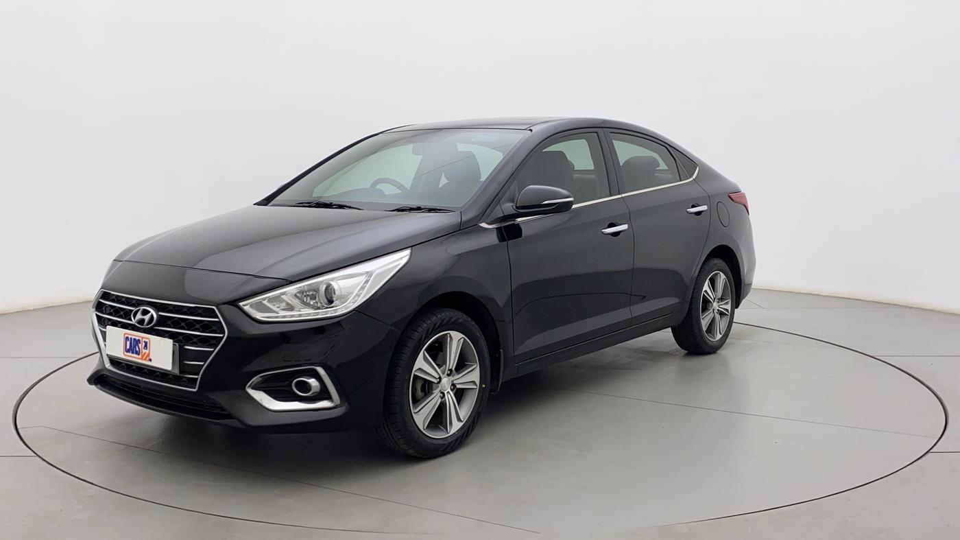 2017 Hyundai Verna 1.6 VTVT SX O, Petrol, Manual, 32,028 km, Left Front Diagonal