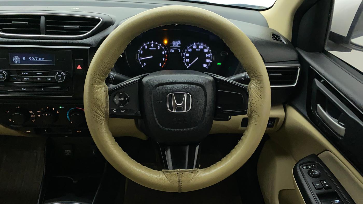 2020 Honda Amaze 1.2L I-VTEC S, Petrol, Manual, 22,604 km, Steering Wheel Close Up