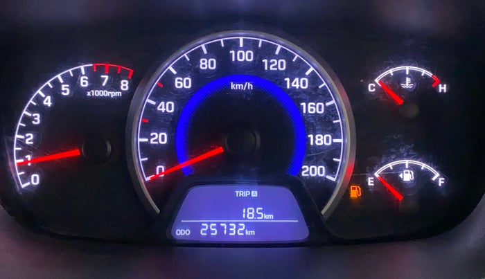 2018 Hyundai Grand i10 MAGNA 1.2 KAPPA VTVT, Petrol, Manual, 25,981 km, Odometer Image