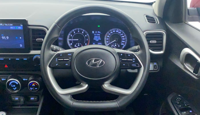 2022 Hyundai VENUE SX 1.0 (O) TURBO IMT, Petrol, Manual, 18,093 km, Steering Wheel Close Up