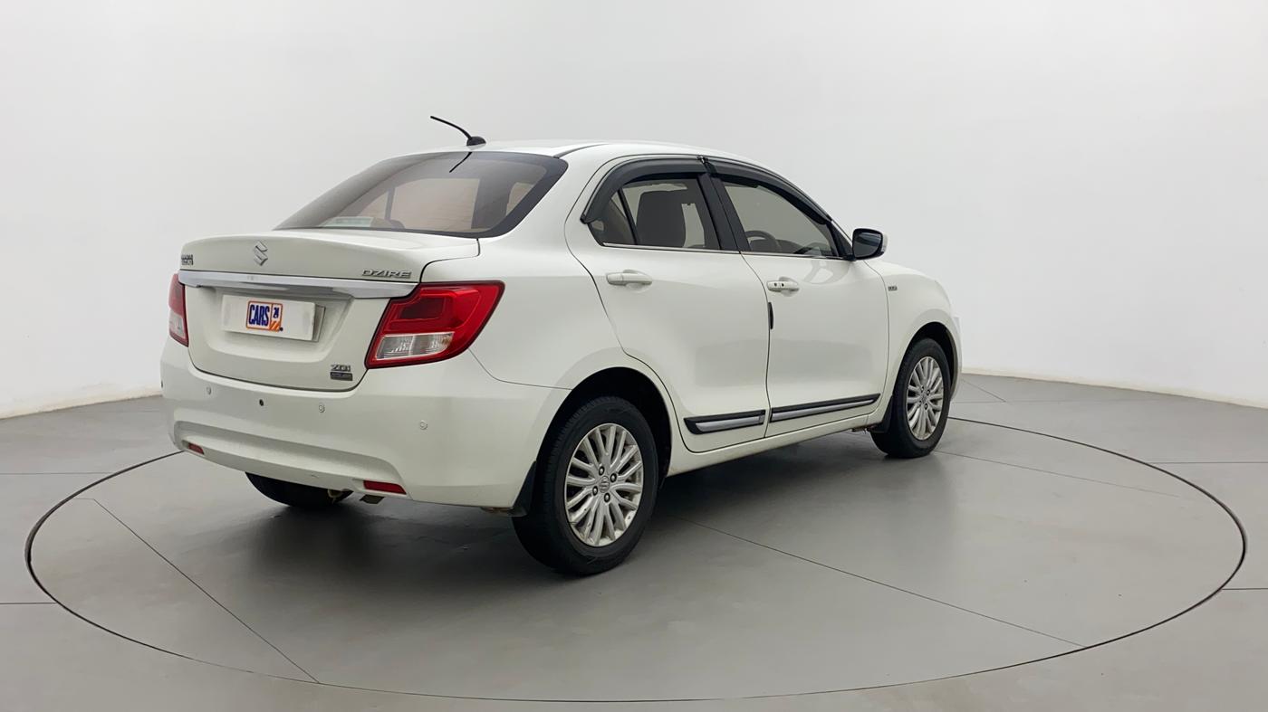 2018 Maruti Dzire ZDI AMT, Diesel, Automatic, 1,13,652 km, Right Back Diagonal
