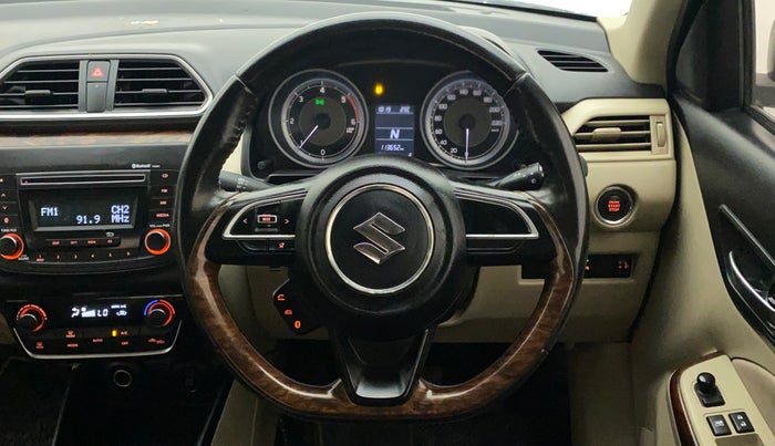 2018 Maruti Dzire ZDI AMT, Diesel, Automatic, 1,13,652 km, Steering Wheel Close Up