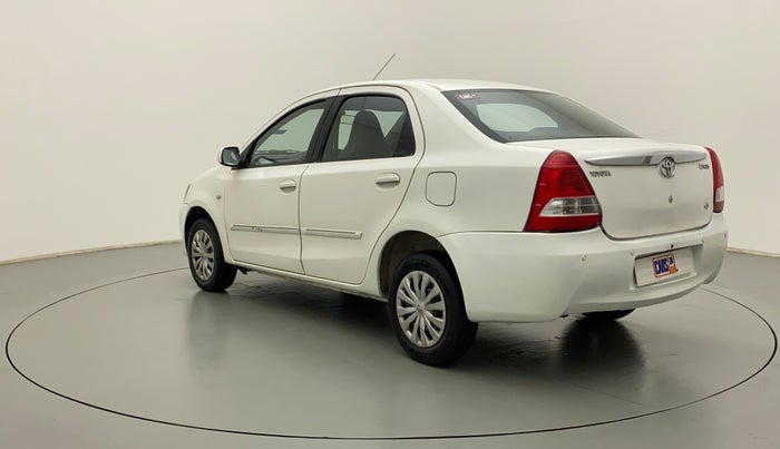 2011 Toyota Etios G, Petrol, Manual, 92,360 km, Left Back Diagonal