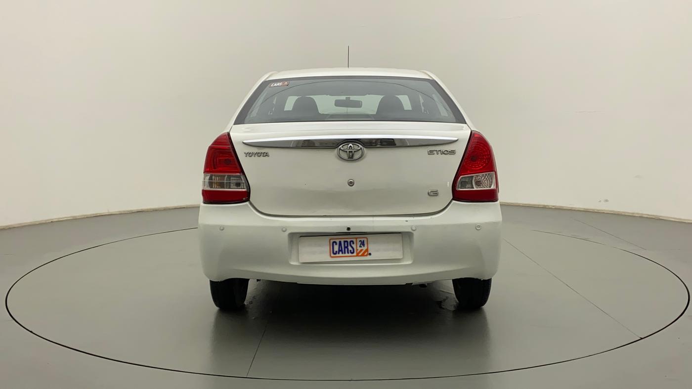 2011 Toyota Etios G, Petrol, Manual, 92,360 km, Back/Rear
