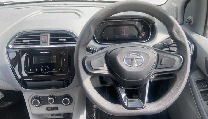2023 Tata TIGOR XM PETROL, Petrol, Manual, 655 km, Steering Wheel Close Up