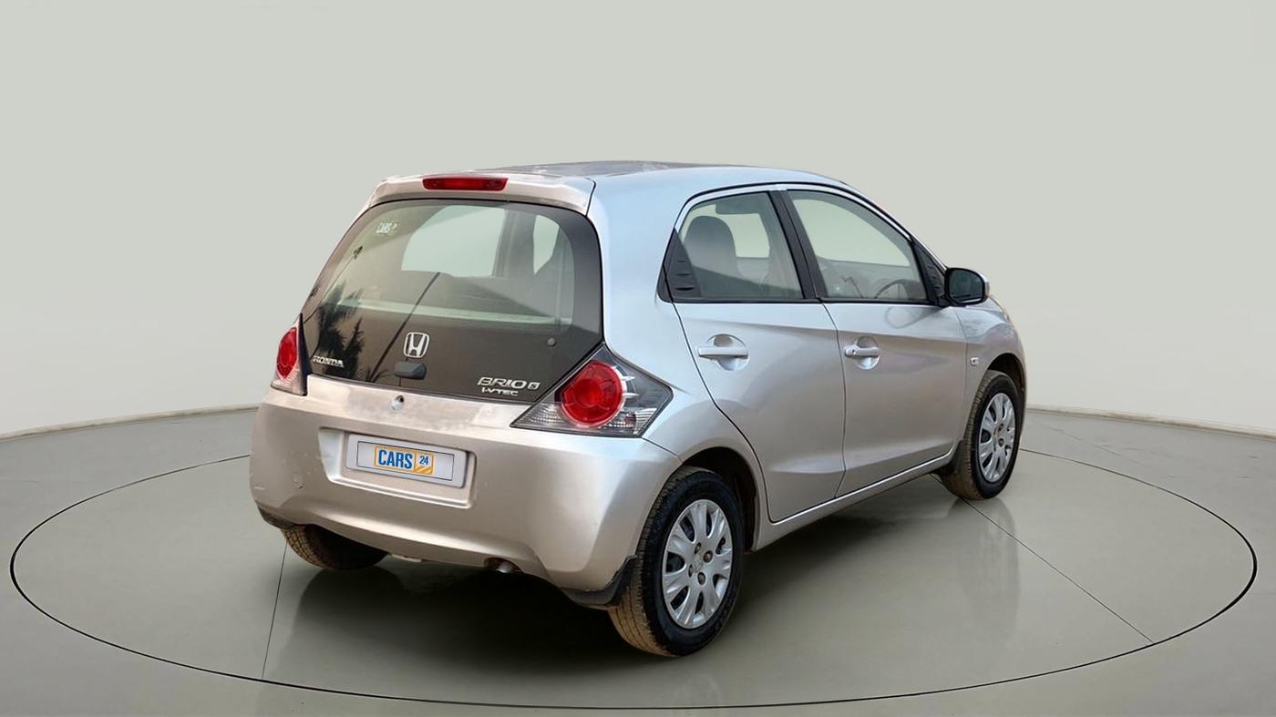 2013 Honda Brio S MT, Petrol, Manual, 64,988 km, Right Back Diagonal