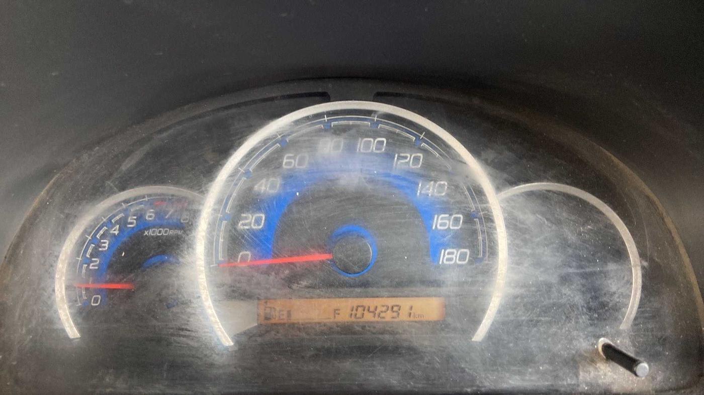2017 Maruti Wagon R 1.0 VXI, CNG, Manual, 1,04,269 km, Odometer Image