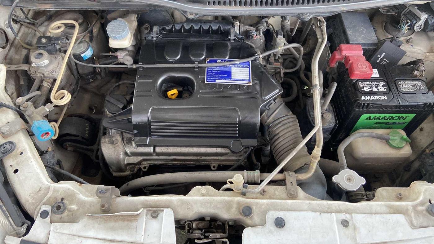 2017 Maruti Wagon R 1.0 VXI, CNG, Manual, 1,04,269 km, Open Bonet