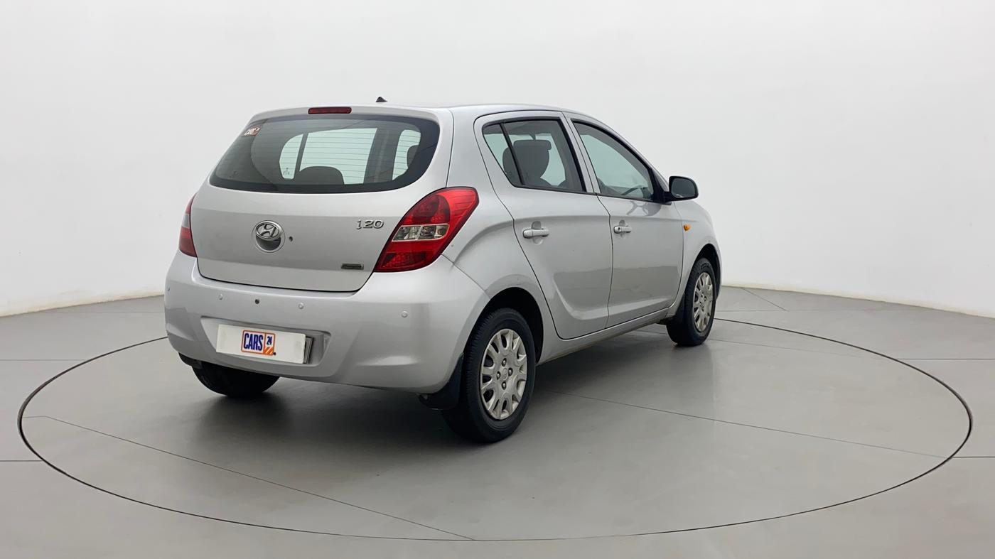 2011 Hyundai i20 MAGNA (O) 1.2, Petrol, Manual, 74,056 km, Right Back Diagonal