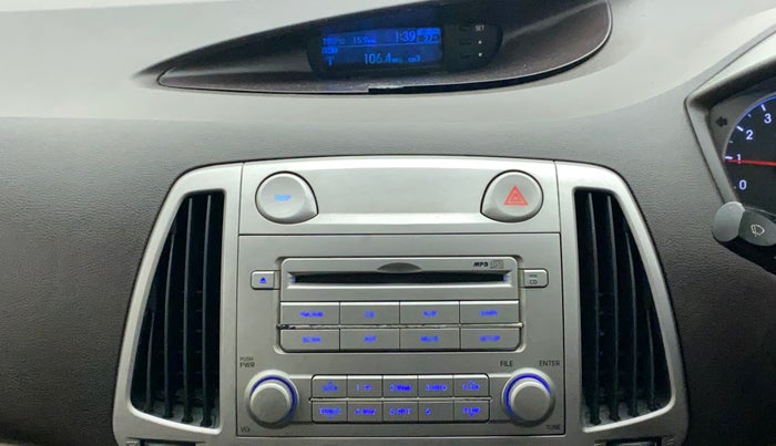 2011 Hyundai i20 MAGNA (O) 1.2, Petrol, Manual, 74,056 km, Infotainment System