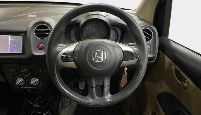 2015 Honda Brio VX MT, Petrol, Manual, 36,403 km, Steering Wheel Close Up