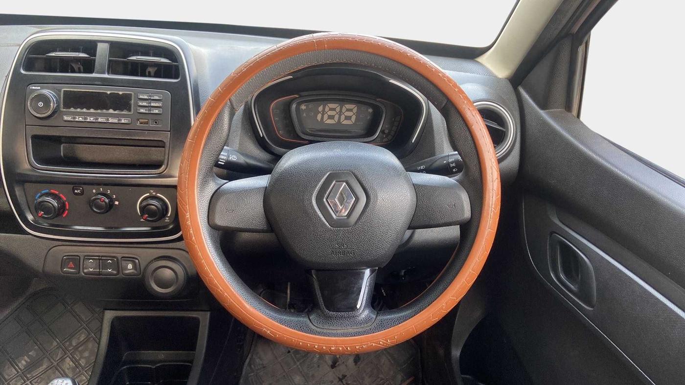 2019 Renault Kwid RXL, Petrol, Manual, 40,144 km, Steering Wheel Close Up