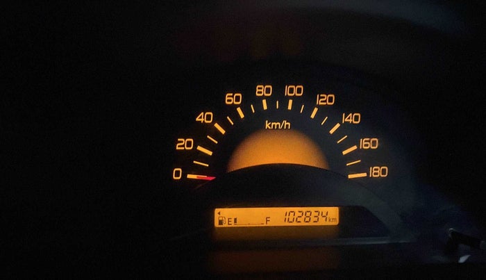 2014 Maruti Wagon R 1.0 LXI, Petrol, Manual, 1,02,910 km, Odometer Image