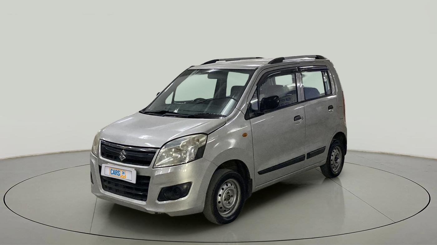 2014 Maruti Wagon R 1.0 LXI, Petrol, Manual, 1,02,910 km, Left Front Diagonal
