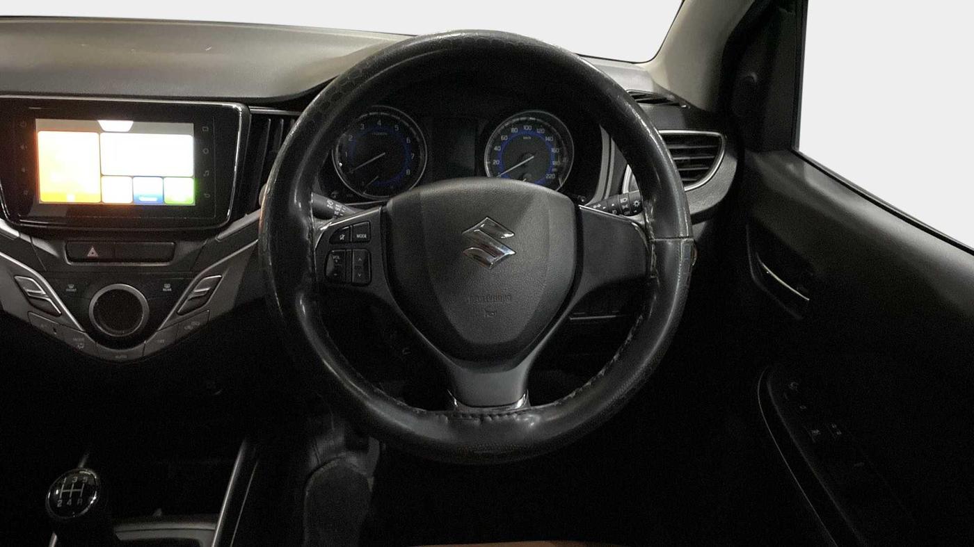 2021 Maruti Baleno ZETA PETROL 1.2, Petrol, Manual, 18,272 km, Steering Wheel Close Up