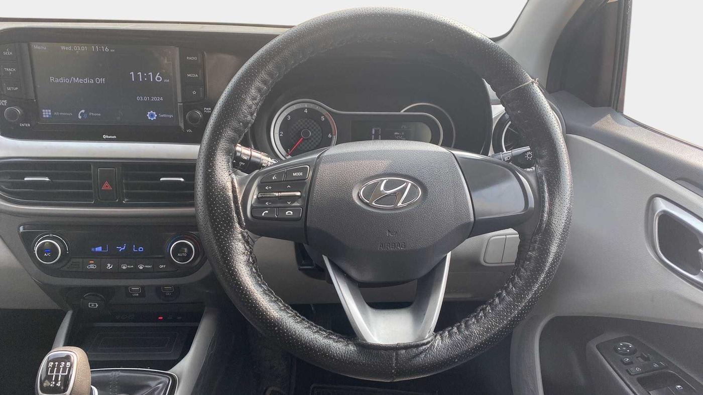 2019 Hyundai GRAND I10 NIOS ASTA U2 1.2 CRDI, Diesel, Manual, 34,496 km, Steering Wheel Close Up
