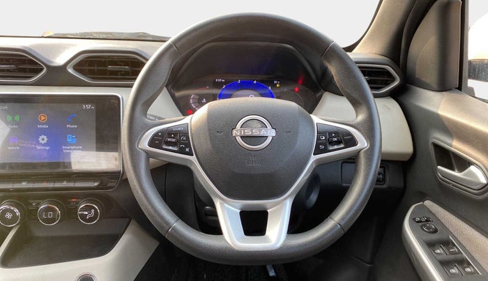 2021 Nissan MAGNITE XV DUAL TONE, Petrol, Manual, 19,286 km, Steering Wheel Close Up