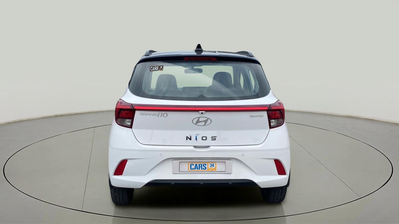 2023 Hyundai GRAND I10 NIOS SPORTZ 1.2 KAPPA VTVT DUAL TONE, Petrol, Manual, 6,133 km, Back/Rear