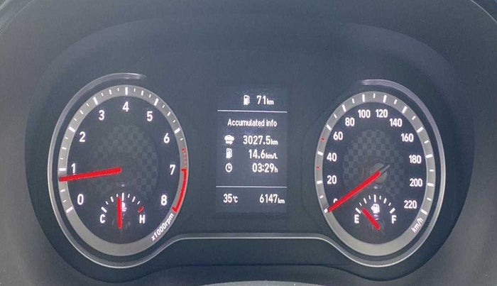 2023 Hyundai GRAND I10 NIOS SPORTZ 1.2 KAPPA VTVT DUAL TONE, Petrol, Manual, 6,133 km, Odometer Image