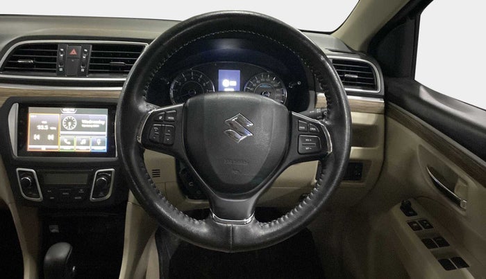 2023 Maruti Ciaz ALPHA  AT 1.5 SHVS PETROL, Petrol, Automatic, 5,460 km, Steering Wheel Close Up