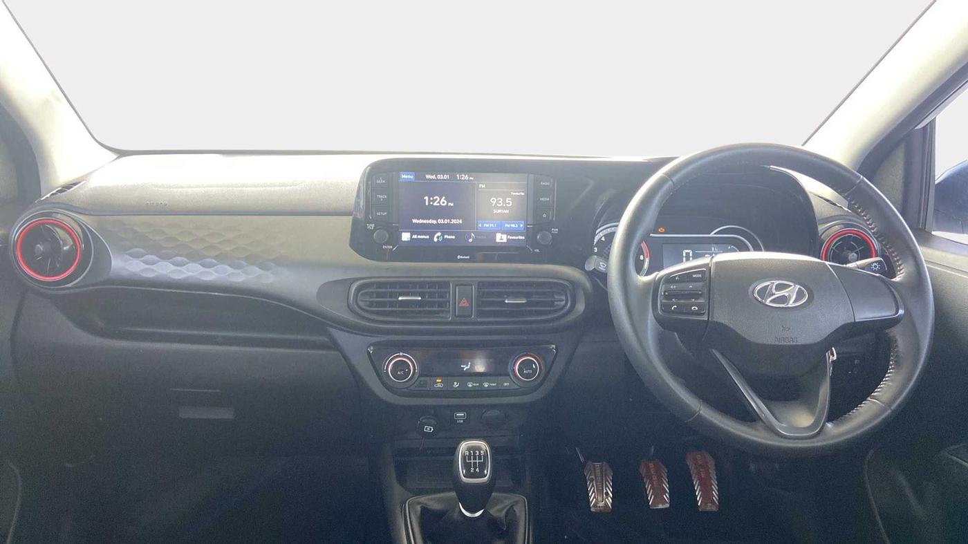 2022 Hyundai GRAND I10 NIOS SPORTZ 1.0 TURBO GDI, Petrol, Manual, 16,382 km, Dashboard