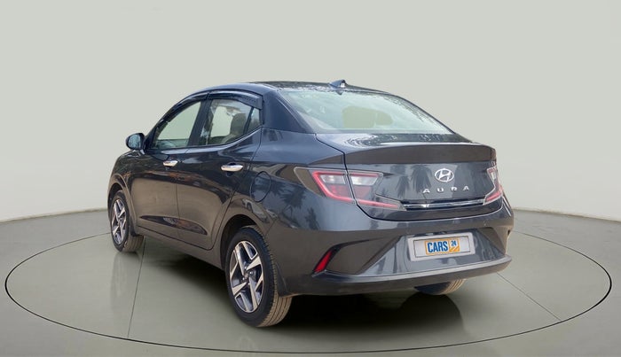 2022 Hyundai AURA SX PLUS 1.2 AMT, Petrol, Automatic, 7,808 km, Left Back Diagonal