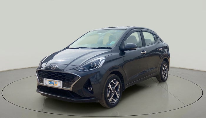 2022 Hyundai AURA SX PLUS 1.2 AMT, Petrol, Automatic, 7,808 km, Left Front Diagonal