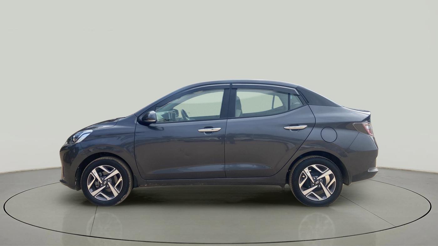 2022 Hyundai AURA SX PLUS 1.2 AMT, Petrol, Automatic, 7,808 km, Left Side
