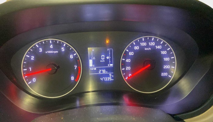 2019 Hyundai Elite i20 SPORTZ PLUS 1.2, Petrol, Manual, 47,325 km, Odometer Image