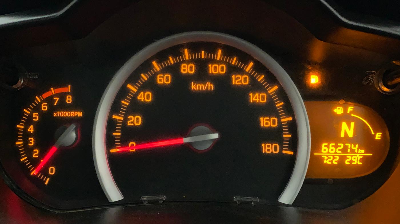 2017 Maruti Celerio VXI AMT, Petrol, Automatic, 66,182 km, Odometer Image