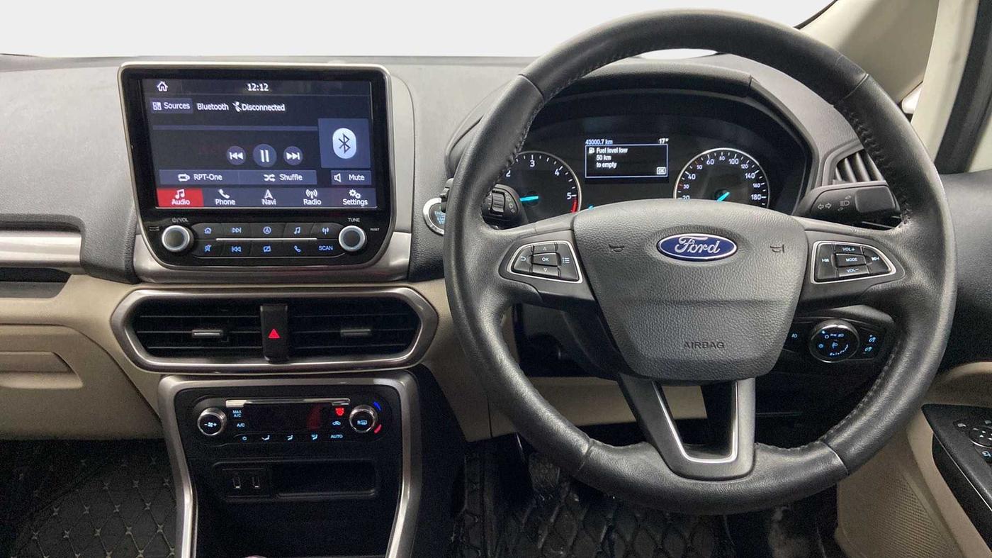 2019 Ford Ecosport TITANIUM 1.5L DIESEL, Diesel, Manual, 43,063 km, Steering Wheel Close Up