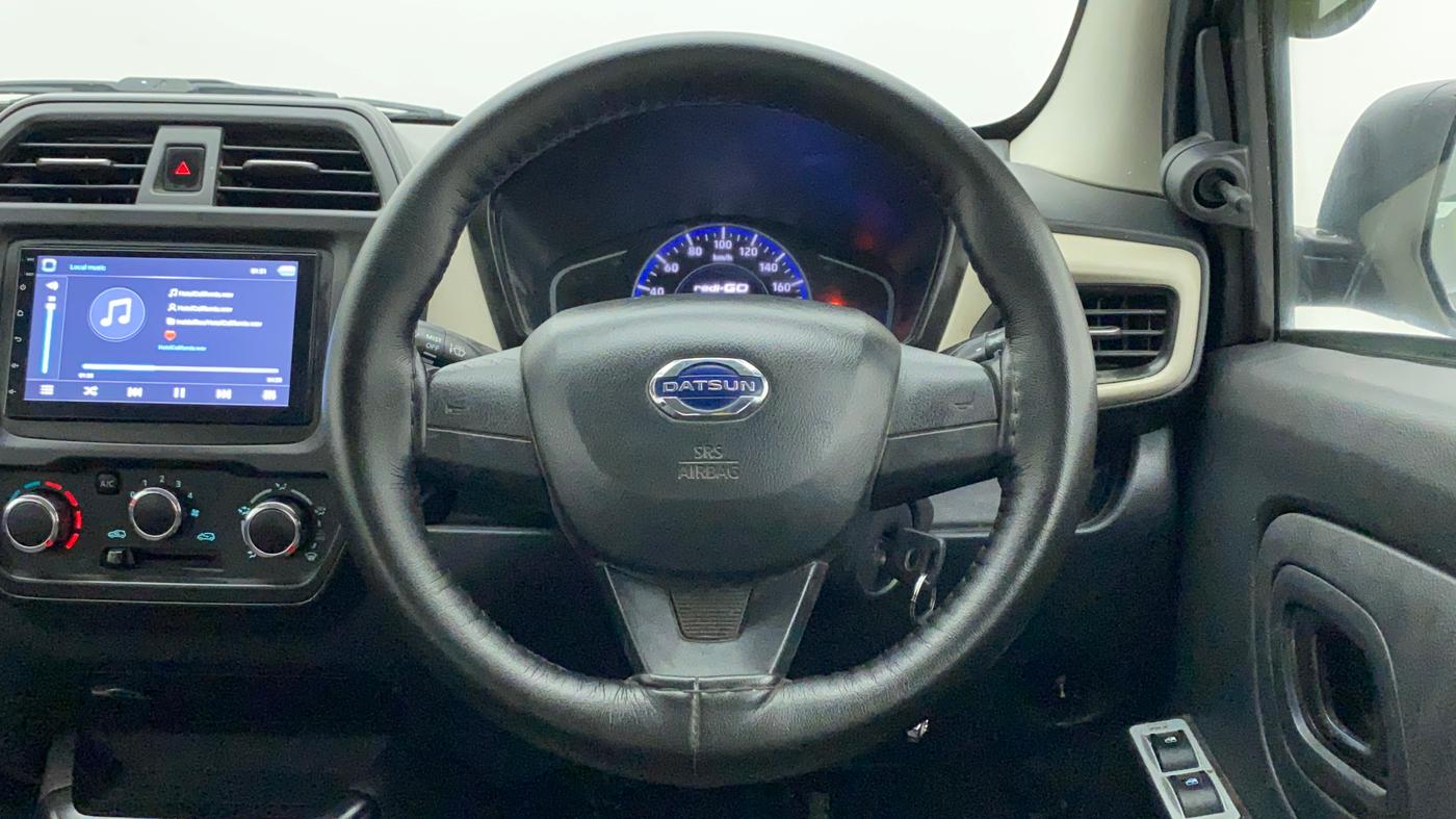 2021 Datsun Redi Go A, Petrol, Manual, 19,941 km, Steering Wheel Close Up