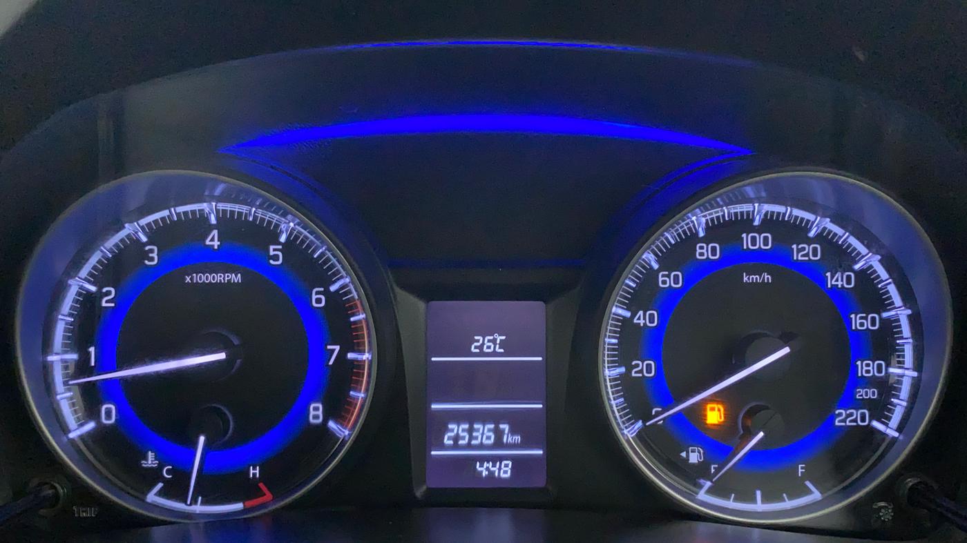 2017 Maruti Baleno DELTA PETROL 1.2, Petrol, Manual, 25,367 km, Odometer Image