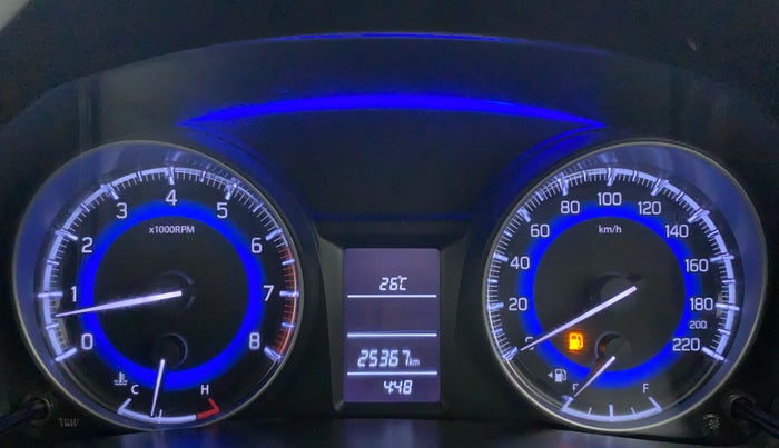 2017 Maruti Baleno DELTA PETROL 1.2, Petrol, Manual, 25,367 km, Odometer Image