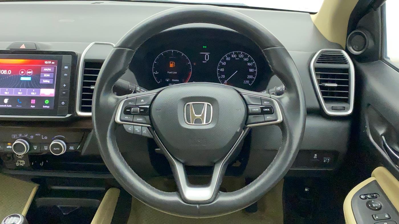 2021 Honda City 1.5L I-VTEC ZX, Petrol, Manual, 10,756 km, Steering Wheel Close Up