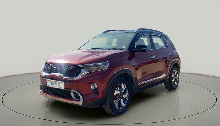 2022 KIA SONET GTX PLUS 1.0 DCT DUAL TONE, Petrol, Automatic, 12,221 km, Left Front Diagonal