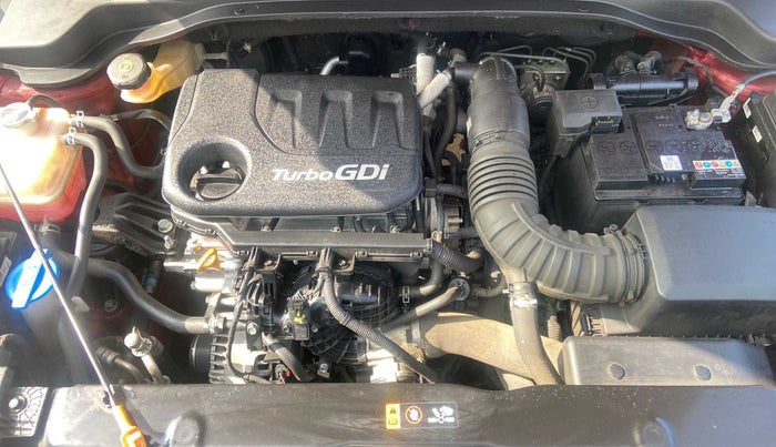 2022 KIA SONET GTX PLUS 1.0 DCT DUAL TONE, Petrol, Automatic, 12,221 km, Open Bonet