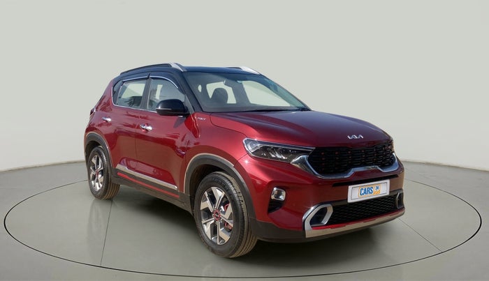 2022 KIA SONET GTX PLUS 1.0 DCT DUAL TONE, Petrol, Automatic, 12,221 km, Right Front Diagonal