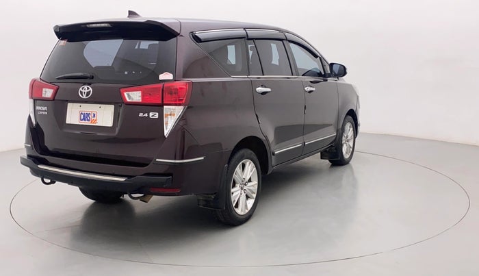 2016 Toyota Innova Crysta 2.4 ZX 7 STR, Diesel, Manual, 53,523 km, Right Back Diagonal